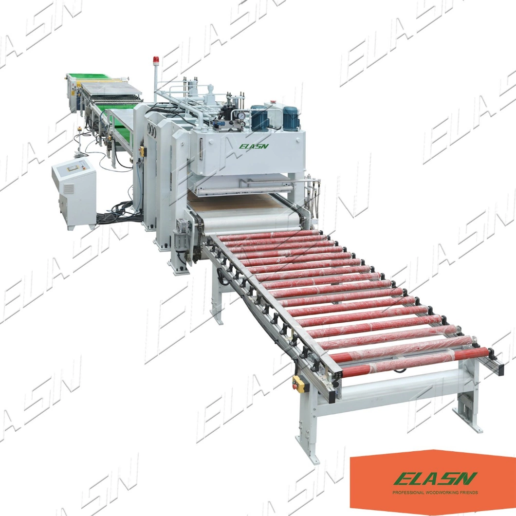 5 Layers Auto Single Layer Solid Wood Electric Laminate Door Skin Hydraulic Press Machine