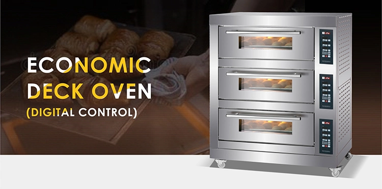 Kitchen Machine Oven 380V 1.8kw Economic Baking Oven Bread Rotary Pizza Oven Baguette Bakery Oven