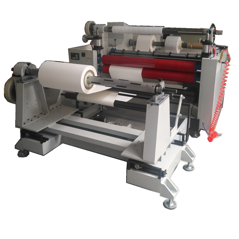 Laminate PVC/Pet/PP/Film/Aluminum Foil/Fabric Rewind Slitter Slitting Rewinding Machine