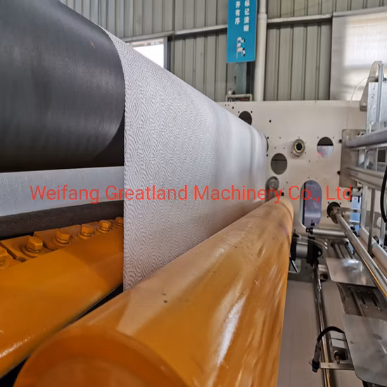 Papel higiênico perfurado e gravado automático para fabricação de papel higiênico, laminação de cola, toalha de cozinha, rebobinamento de papel, máquina de fabricação de produtos